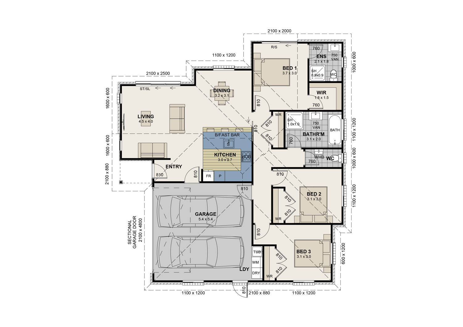 113 Endeavour Ave Red Developments Floor Plan