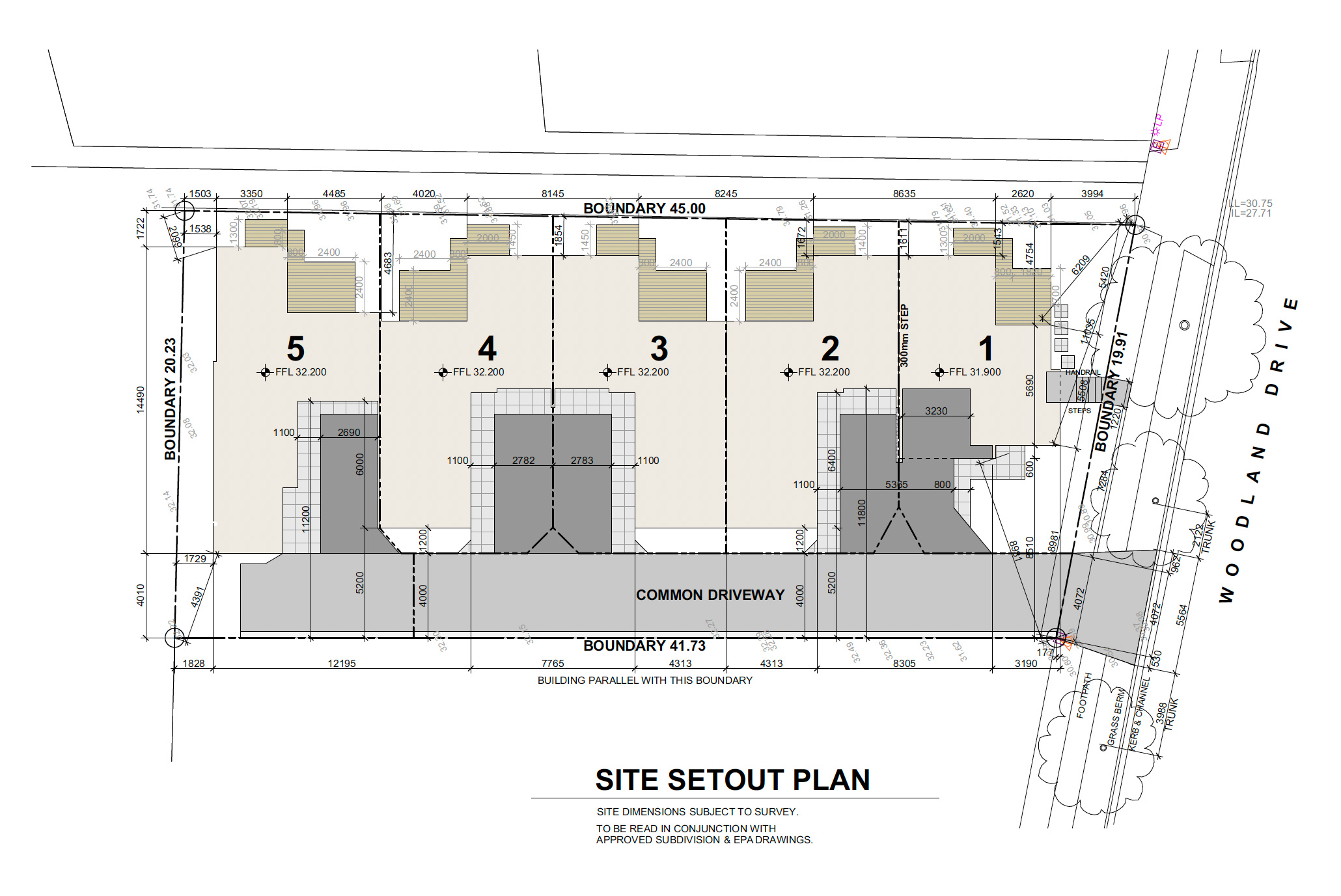 15 Woodland Drive Site Plan